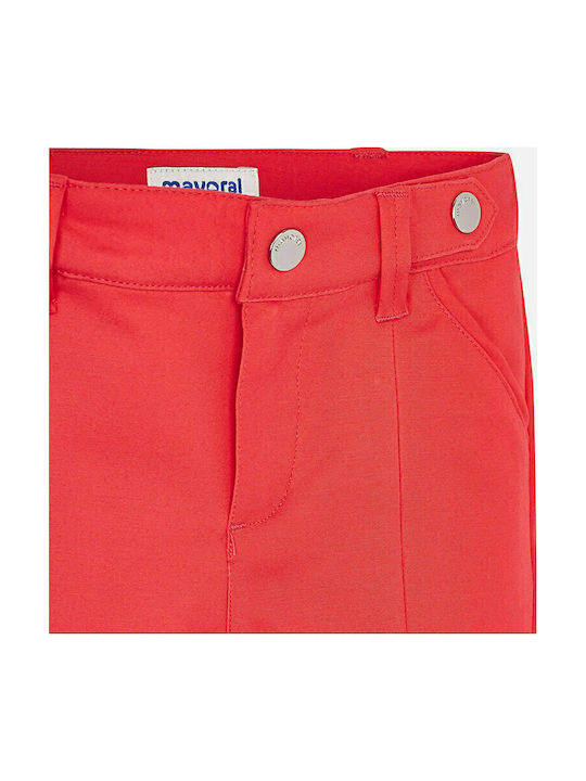 Mayoral Kids Shorts/Bermudas Fabric Orange