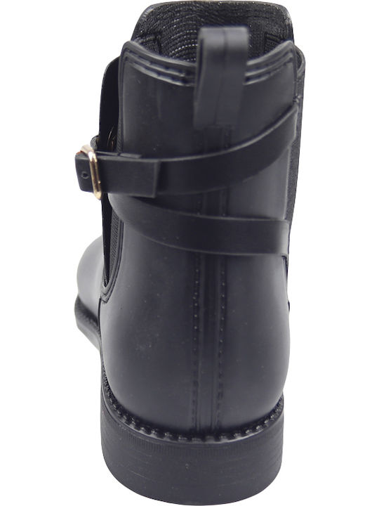 Women's Short Wellies Black