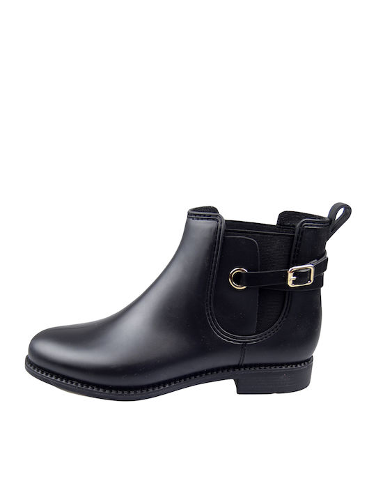 Women's Short Wellies Black
