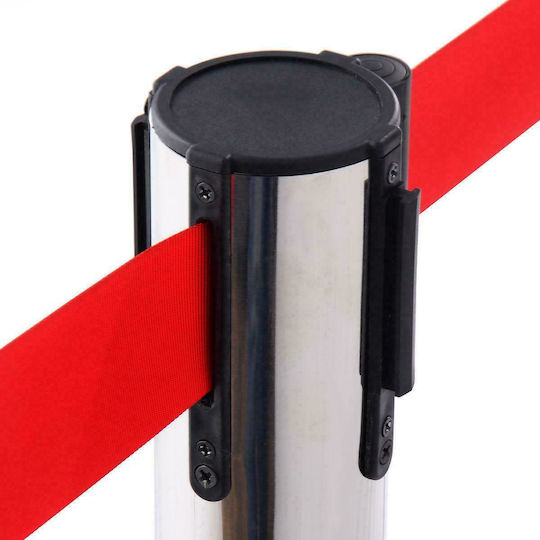 Next Systems Sicherheitsschranke Rot Set mit Gurtband 2mx91cm SR-200-10