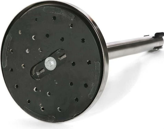 Next Systems Κολωνάκι Δαπέδου Μαύρο Σετ με Ιμάντα 2mx91cm SBL-200-4