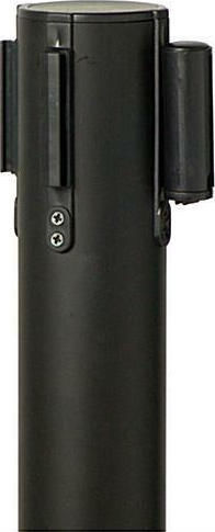 Next Systems Κολωνάκι Δαπέδου Μαύρο Σετ με Ιμάντα 2mx91cm BBL-200-SET-2