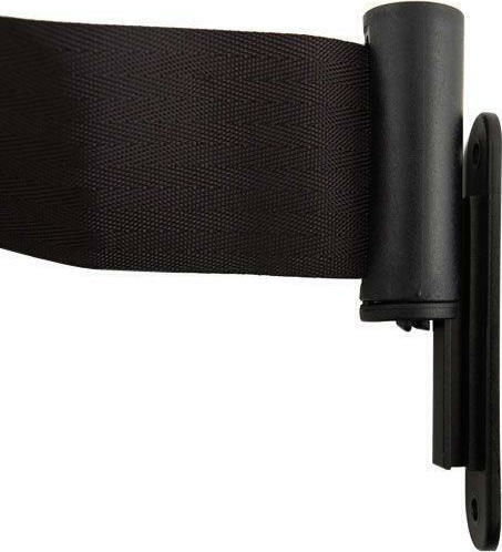 Next Systems Next Systems Safety Barrier Post Black Set with Strap 2mx91cm BBL-200-SET-6