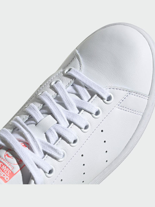Stan Smith Damen Sneakers Cloud White / Signal Pink / Coral
