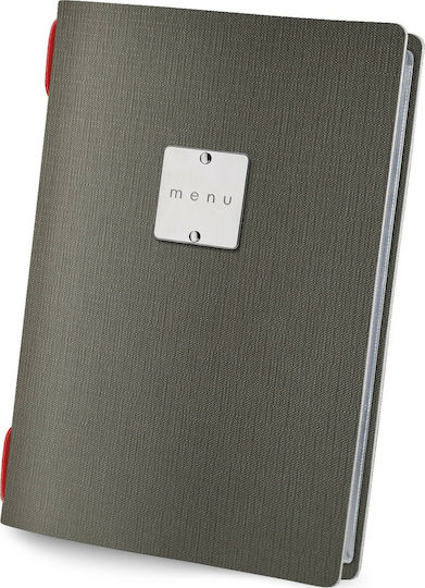 DAG Style Menü-Halter in Gray Farbe Golfo Glossy