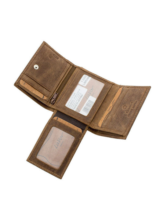 Leather Men's Wallet Classic with RFID Hunter
