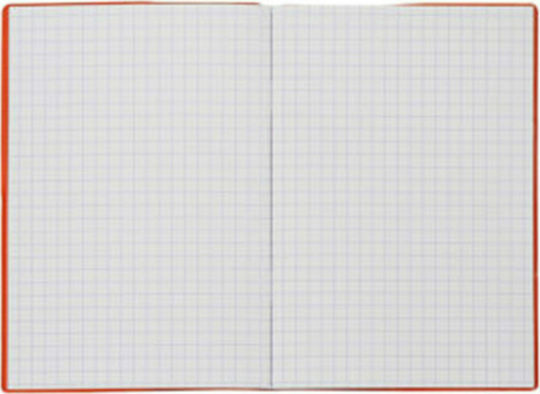 Skag Heft Mathe (Quadratische Box) B5 50 Blätter Super Color Rot 1Stück