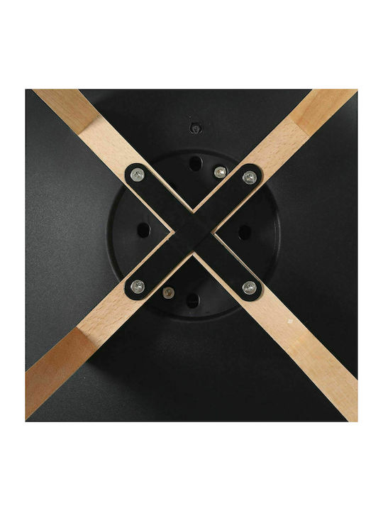Martin Kitchen Polypropylene Chair Black 49x56x82cm 4pcs