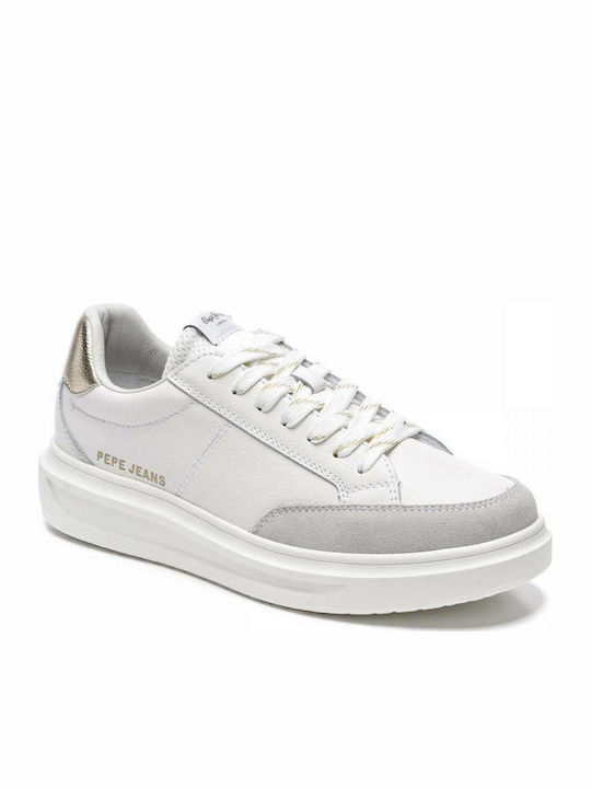 Pepe Jeans Abbey Wohnung Sneakers Weiß