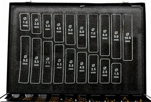 Tagred Set Burghie Titan HSS-TIN Set 170 Burghie HSS Titan pentru Metal και Lemn