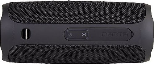 Manta SPK 130 Go Bluetooth Speaker 10W with Radio and Battery Life up to 5 hours Black