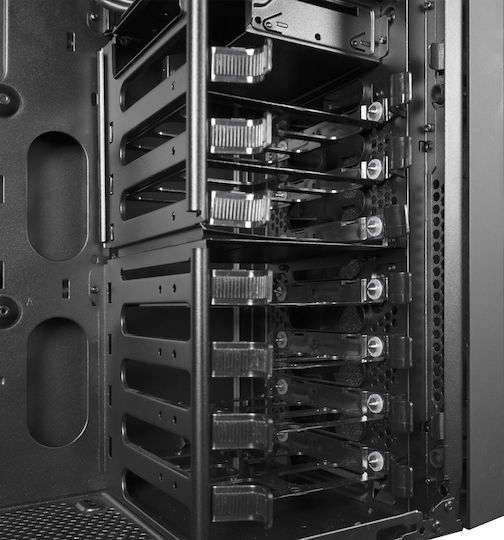 Chieftec CW-01B-OP Midi Tower Κουτί Υπολογιστή Μαύρο