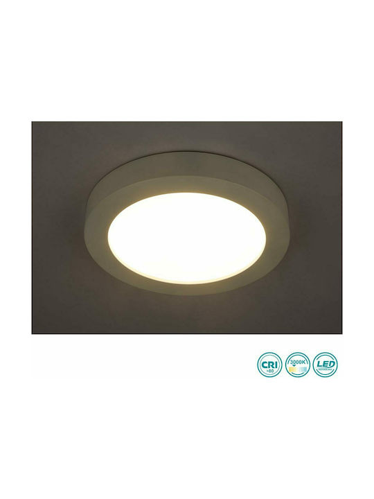 Globo Lighting Paula Ceiling Mount Light White with Integrated LED