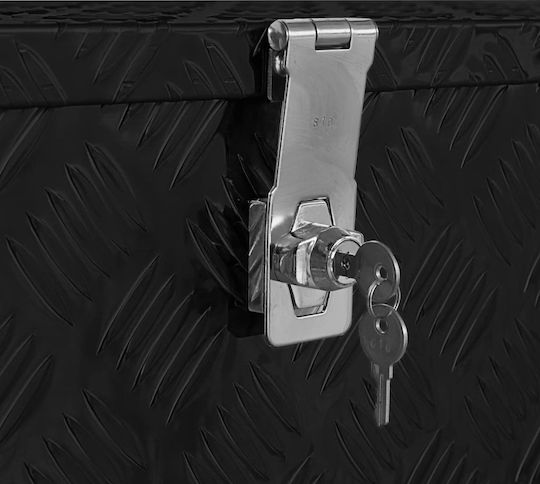 vidaXL Tool Storage Aluminum Box W80xD30xH35cm 146442