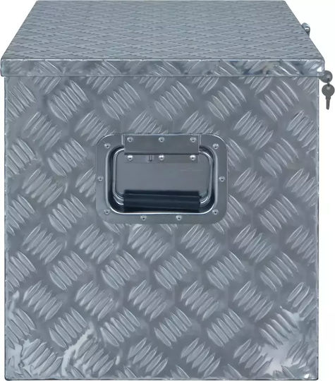 vidaXL Tool Storage Aluminum Box W61xD43xH45.5cm 144847