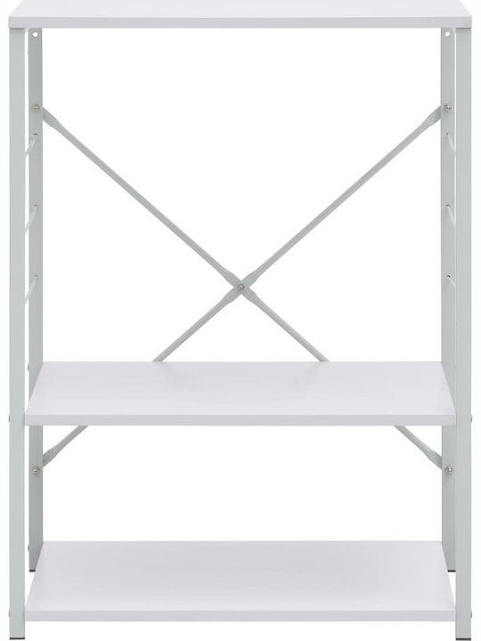 vidaXL Βάση για Φούρνο Μικροκυμάτων 60x39.6x79.5εκ. Λευκή