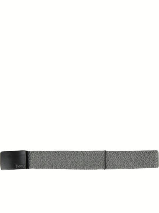 Deppster II Men's Belt Fabric Webbing Belt Gray