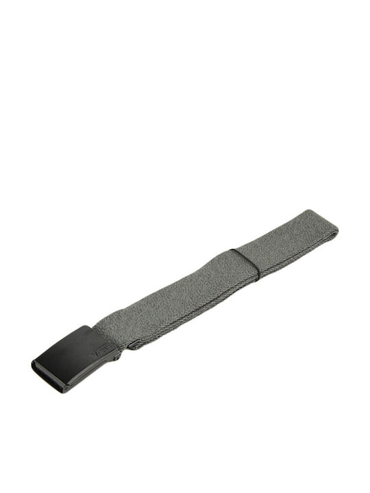 Deppster II Men's Belt Fabric Webbing Belt Gray