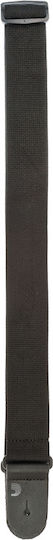 Daddario Polypro Guitar Strap Ζώνη για Κιθάρα Μαύρη