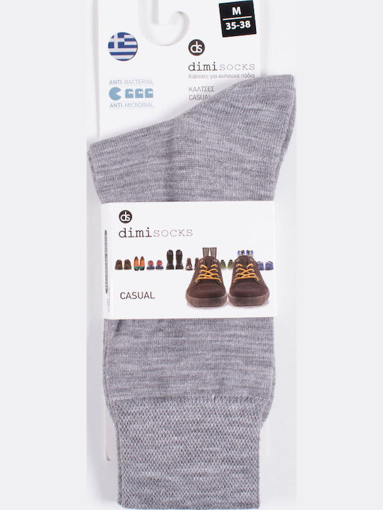 Dimi Socks 13001 Ανδρικές Ισοθερμικές Κάλτσες Γκρι