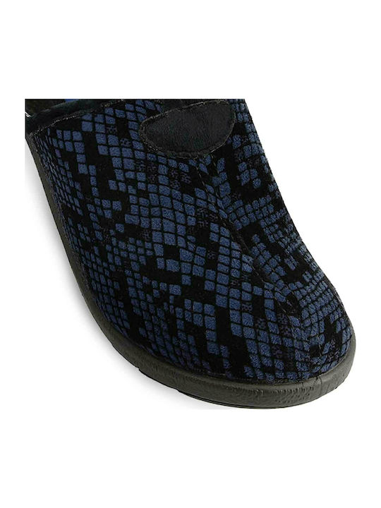 Parex Anatomic Women's Slippers In Navy Blue Colour