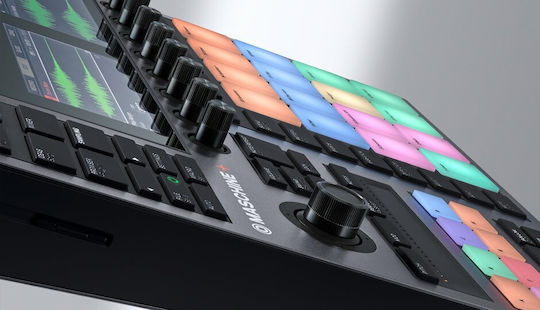 Native Instruments Midi Controller Native Maschine+ Μαύρο