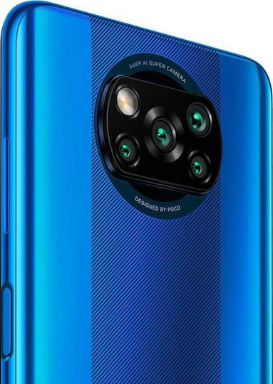 Xiaomi Poco X3 NFC Dual SIM (6GB/128GB) Cobalt Blue