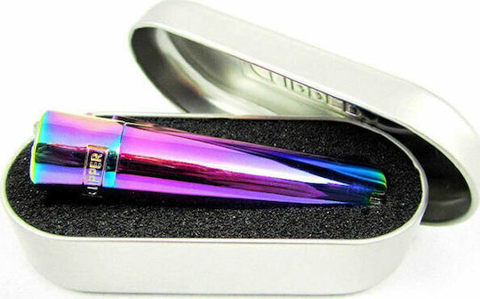 Clipper Brichetă Metalică Cu Flacără Multicoloră