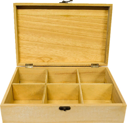 SP Souliotis Wooden Sewing Box 30x20cm