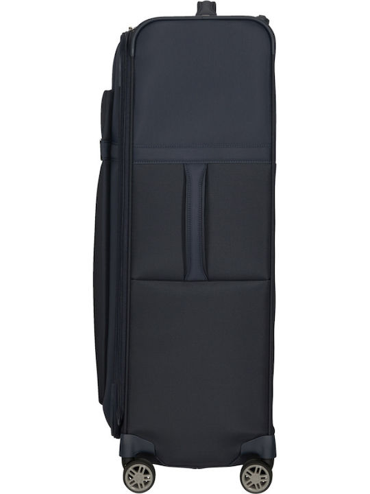 Samsonite Airea Großer Reisekoffer Weichschalen Blau mit 4 Räder Höhe 78cm 133626-1247