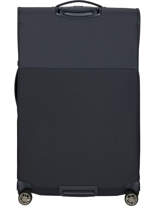 Samsonite Airea Großer Reisekoffer Weichschalen Blau mit 4 Räder Höhe 78cm 133626-1247