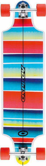 Osprey Twin Tip Stripe 8.5" Komplett Longboard Mehrfarbig