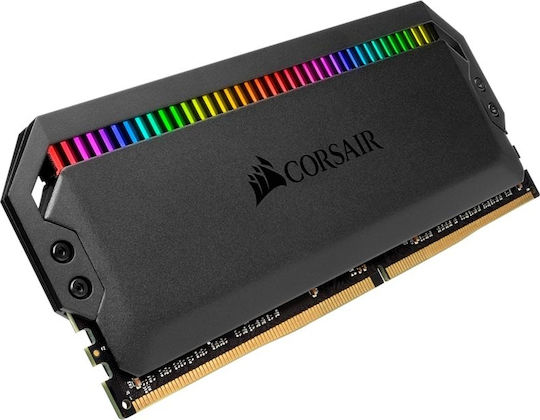 Corsair Dominator Platinum RGB 32GB DDR4 RAM with 4 Modules (4x8GB) and 3200 Speed for Desktop