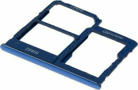 Samsung Υποδοχή Κάρτας Sim Μπλε Galaxy A40