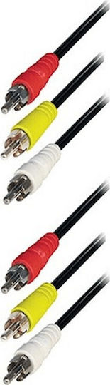 Goobay Composite male to Composite male 5m Cable (50140)