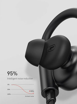 Baseus Encok S17 In ear Bluetooth хендсфри Слушалки Черен