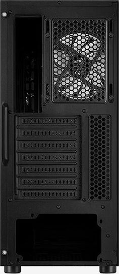 Aerocool Hive ARGB v1 Gaming Midi Tower Κουτί Υπολογιστή με Πλαϊνό Παράθυρο Μαύρο