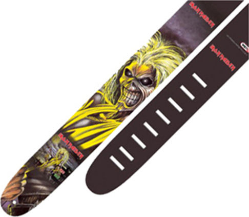 Perri's 2.5” Official Iron Maiden Leather Strap Каишка за Китара Многоцветен