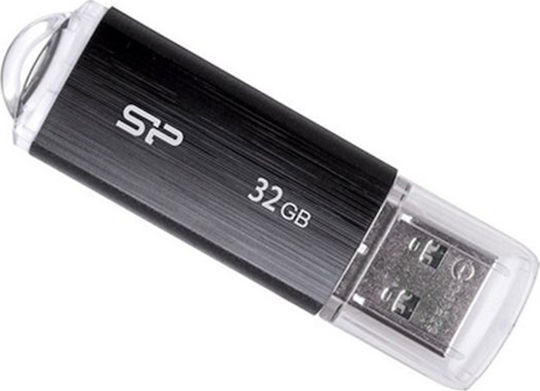 Silicon Power Ultima U02 32GB USB 2.0 Stick Black