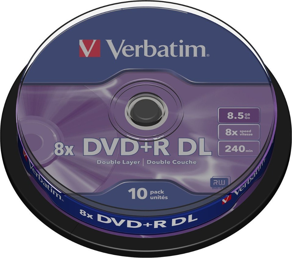 5％OFF】-Verbatim バーベイタム 1回記録用 DVD-R DL 8.5GB 100枚 シルバーディスク 片面2層 2•-8倍速  DHR85H100S：さくらSTORE