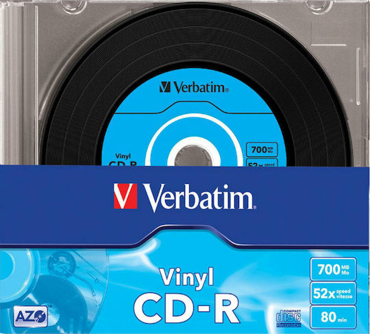 Verbatim Azo Εγγράψιμα CD-R 52x 700MB 10τμχ