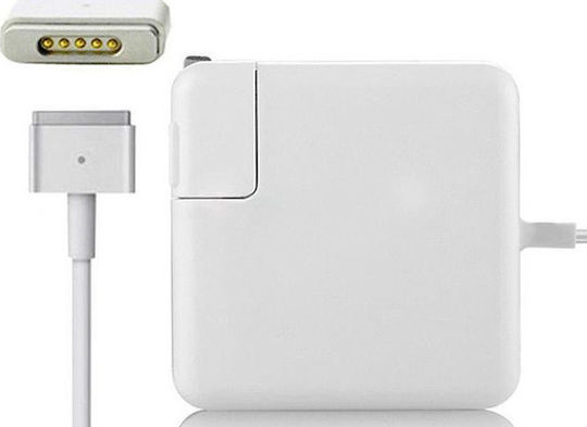 MagSafe 2 Travel Laptop Charger 60W 16.5V 3.65A for Apple with Power Cord