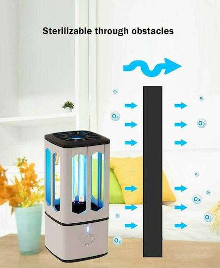 KOR-ST-XD-08-OEM Gegenstandssterilisator Lampe mit UV und USB und Wiederaufladbarem Weiß