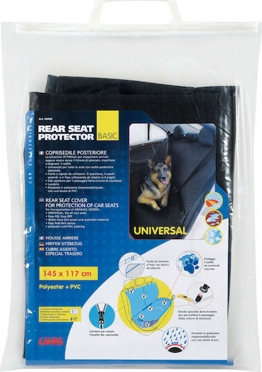 Lampa Seat Cover Car for Dog 145x117cm Black