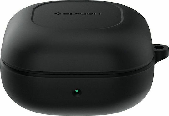 Spigen Silicone Fit Silicone Case with Keychain Black for Galaxy Buds Live / Pro