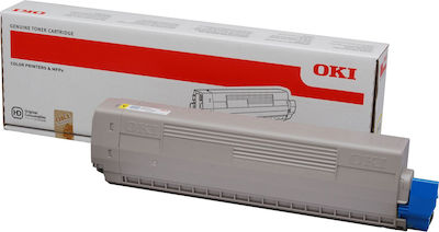 OKI 44844613 Toner Laserdrucker Gelb 7300 Seiten