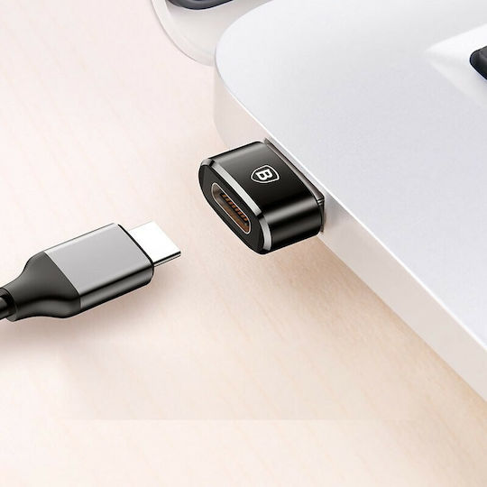 Baseus Μετατροπέας USB-A male σε USB-C female 1τμχ CAAOTG-01
