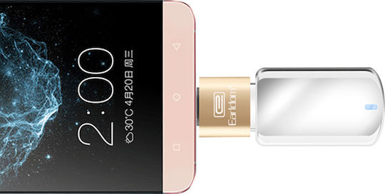 Earldom OT18 USB-C Male to USB-A Female Converter Gold 1 Piece