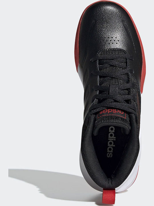 Ownthegame Ownthegame K Kids Sports Shoes Basketball with Laces Core Black / Active Red / Cloud White