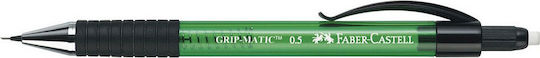 Faber-Castell Gripmatic Механичен Молив Пластмасово 0.5мм с Гума 1бр Зелен